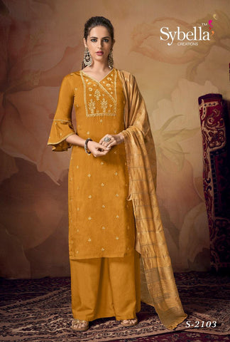 Sybella Creation Presents Siphora Viscose Banarsi Fancy Designer Salwar Suits
