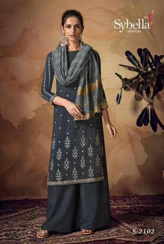 Sybella Creation Presents Siphora Viscose Banarsi Fancy Designer Salwar Suits