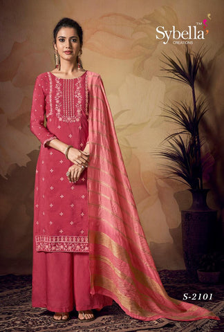 Sybella Creation Presents Siphora Viscose Banarsi Fancy Designer Salwar Suits