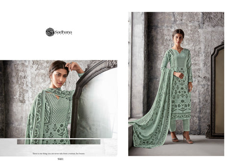 Sadhana Fashion Launched Shadhana Vol 34 Pashmina Fancy Designer Salwar Suits
