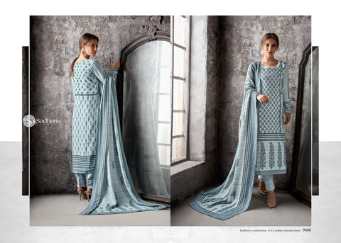 Sadhana Fashion Launched Shadhana Vol 34 Pashmina Fancy Designer Salwar Suits