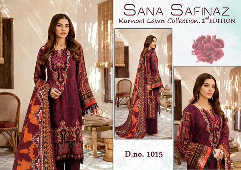 Sana Safinaz Kurnool Lawn Collection 2nd Edition Karachi Suits