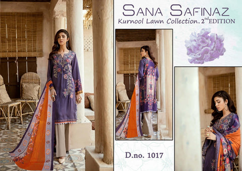 Sana Safinaz Kurnool Lawn Collection 2nd Edition Karachi Suits