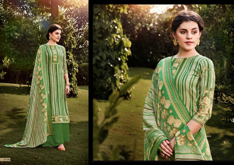 Sargam Prints Presents Queene Pashmina Printed Fancy Designer Salwar Kameez