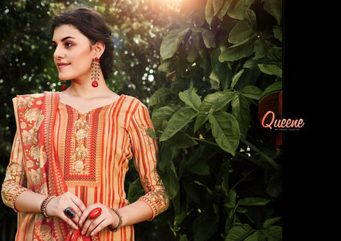 Sargam Prints Presents Queene Pashmina Printed Fancy Designer Salwar Kameez