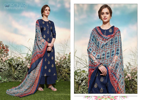 Sargam Prints Florine Pure Jam Print Designer Salwar Kameez