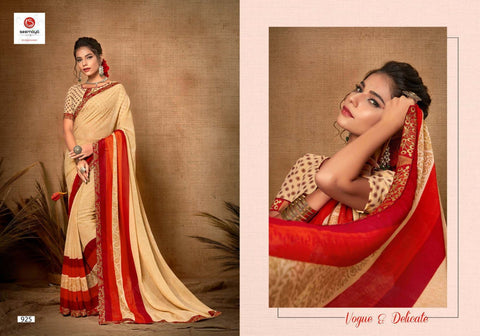 Seemaya Launched Kritika Fancy Designer Sarees Collection