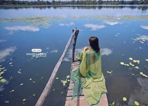 Shahnaz Arts Enara Jam Silk Cotton Embroidery Designer Work Suits