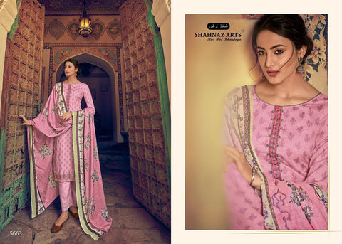 Shahnaz Arts Saachi Pure Cotton Embroidery Work Salwar Suits