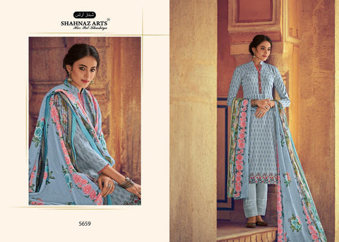 Shahnaz Arts Saachi Pure Cotton Embroidery Work Salwar Suits