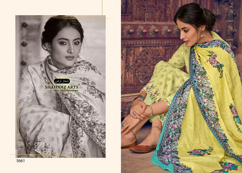 Shahnaz Arts Saachi Pure Cotton Embroidery Work Salwar Suits