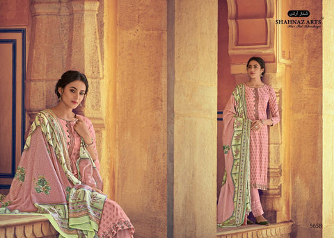 Shahnaz Arts Saachi Pure Cotton Embroidery Work Salwar Suits
