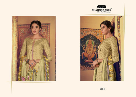 Shahnaz Arts Saachi Pure Cotton Embroidery Work Salwar Suits