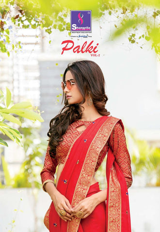 Shangrila Presents Palki Vol 2 Soft Silk Fancy Designer Sarees