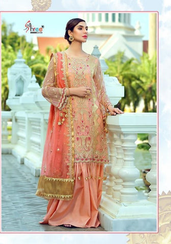 Shree Fab Presents Rang Rasiya Embroidered Collection Fox Georgette Pakistani Salwar Suits