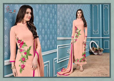Shree Fabs Presents Lotus Long Georgette Pakistani Suit Collection