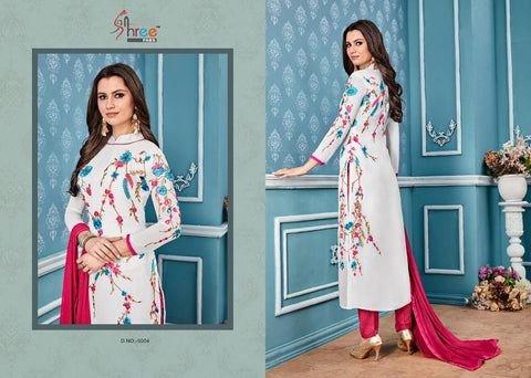 Shree Fabs Presents Lotus Long Georgette Pakistani Suit Collection