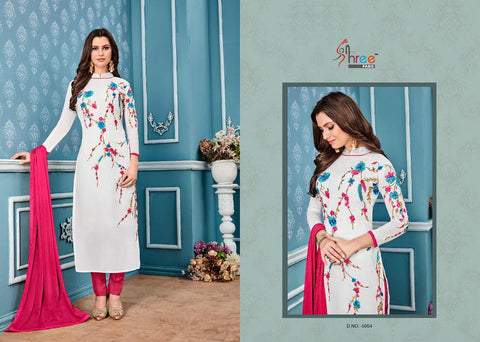 Shree Fabs Presents Lotus Long Georgette Pakistani Suit Collection