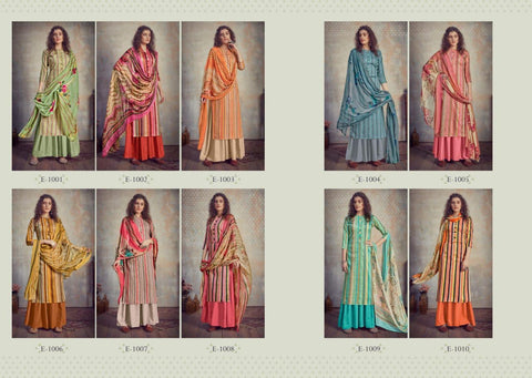 Siyoni Designer EBA VOL 3 Heavy Jam Cotton Elegant Look Salwar Suit