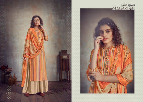 Siyoni Designer EBA VOL 3 Heavy Jam Cotton Elegant Look Salwar Suit