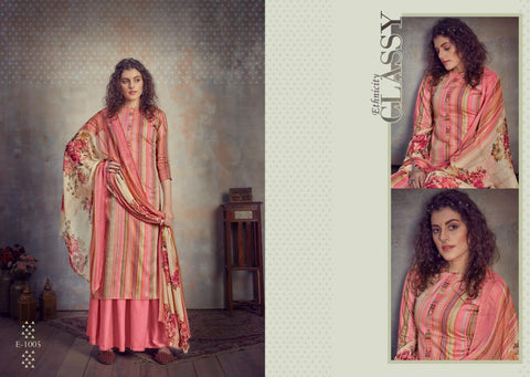 Siyoni Designer EBA VOL 3 Heavy Jam Cotton Elegant Look Salwar Suit