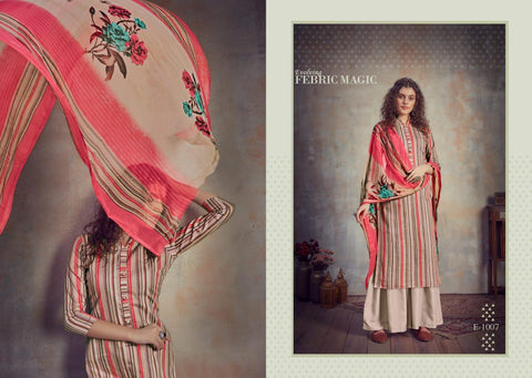 Siyoni Designer EBA VOL 3 Heavy Jam Cotton Elegant Look Salwar Suit