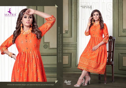 Mayara Presents Skynet Vol 3 Pakistani Designer Salwar Kurtis