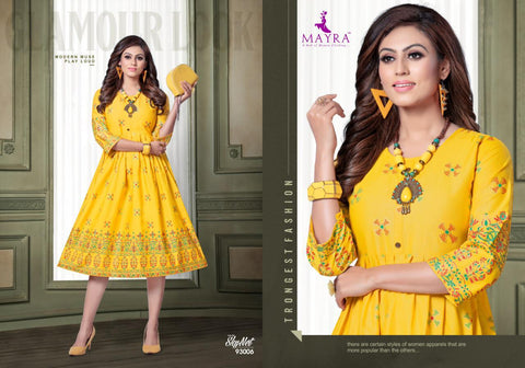 Mayara Presents Skynet Vol 3 Pakistani Designer Salwar Kurtis