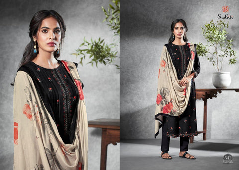 Sudriti Launched Mahak Pashmina Printed Embroidery Work Fancy Designer Salwar Kameez