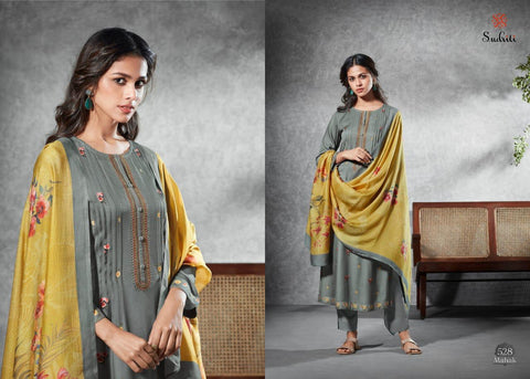 Sudriti Launched Mahak Pashmina Printed Embroidery Work Fancy Designer Salwar Kameez