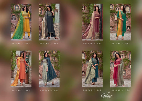 T And M Designer Launched Gulzar Pashmina Printed Fancy Designer Salwar Kameez