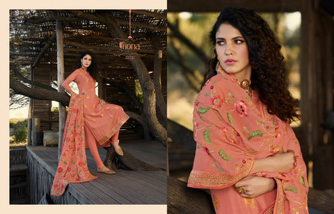 Fiona Presents Taniya Dola Jacquard Designer Collection Salwar Kameez