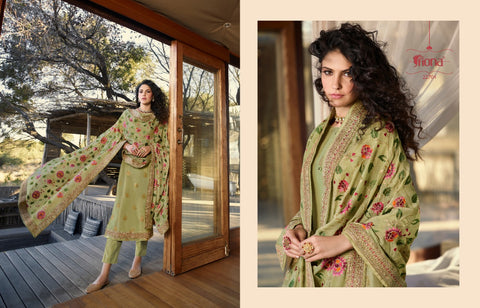 Fiona Presents Taniya Dola Jacquard Designer Collection Salwar Kameez