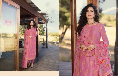 Fiona Presents Taniya Dola Jacquard Designer Collection Salwar Kameez