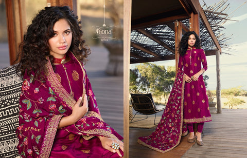 Fiona Presents Taniya Dola Jacquard Designer Collection Salwar Kameez