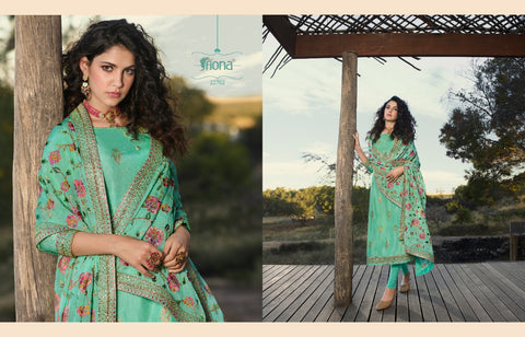 Fiona Presents Taniya Dola Jacquard Designer Collection Salwar Kameez