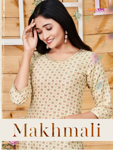 Tips And Tops Presents Makhmali Pakistani Salwar Kurtis