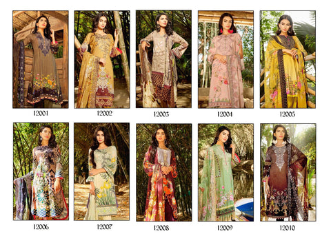 Tawakkal Into Eternity Karachi Cotton Pakistani Suits Collection