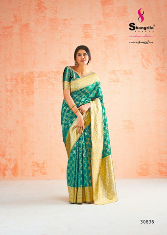 Shangrila Presents Tejasvi Silk Soft Silk Fancy Designer Sarees Collection