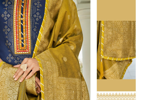 Triple Aaa Launched Kasturi Jam Silk Fancy Designer Salwar Kameez