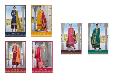 Triple Aaa Launched Kasturi Jam Silk Fancy Designer Salwar Kameez