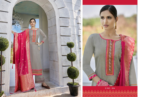 Triple Aaa Launched Kasturi Jam Silk Fancy Designer Salwar Kameez