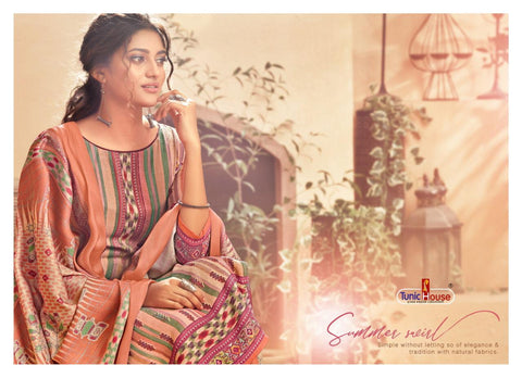 Tunic House Presents Tohfa Pashmina Printed Fancy Designer Salwar Kameez
