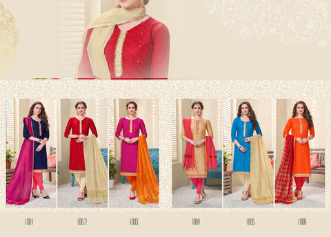 Utsav Suits Presents Palak Cotton Casual Wear Kurtis Collection