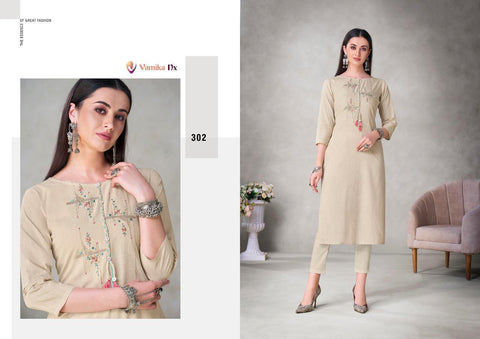 Vamika Nx Presents Mahira Viscose Fancy Designer Kurtis Collection