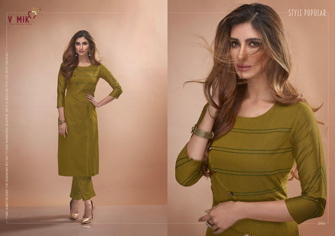 Vamika Presents Claire Vol 2 Pure Viscose Silky Fancy Designer Kurtis Collection