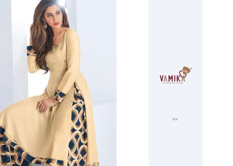Vamika Launched Plazo Vol 3 Rayon Stylish Designer Kurtis And Plazzo