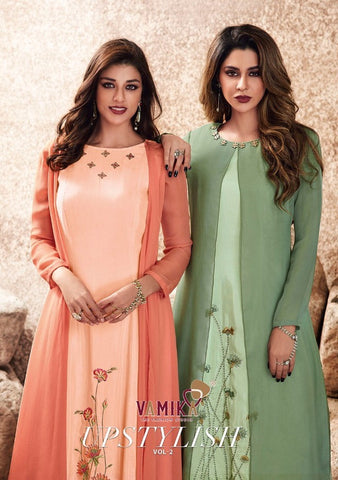 Vamika Presents Upstylish Vol 2 Viscose Fancy Designer Kurtis