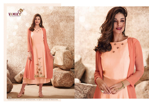 Vamika Presents Upstylish Vol 2 Viscose Fancy Designer Kurtis