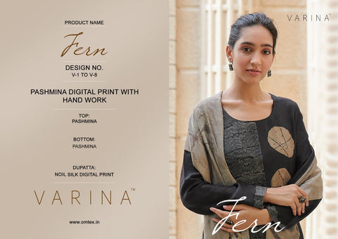 Varina Fern Pashmina Printed Fancy Designer Salwar Kameez